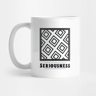 "Seriousness" African Sankofa Adinkra symbol. Mug